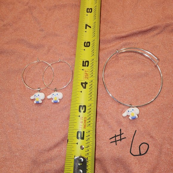 Hello Kitty and Friends earrings and bracelet sets Sanrio - Picture 6 of 6